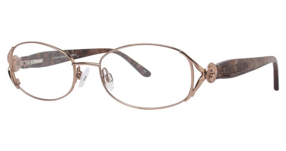 Sophia Loren Beau Rivage SLBR67 Eyeglasses - Burgundy - view 8